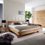 4 Teiliges Massivholz Schlafzimmer Alana In Wildeiche Massiv Pertaining To Massivholz Schlafzimmer Hersteller