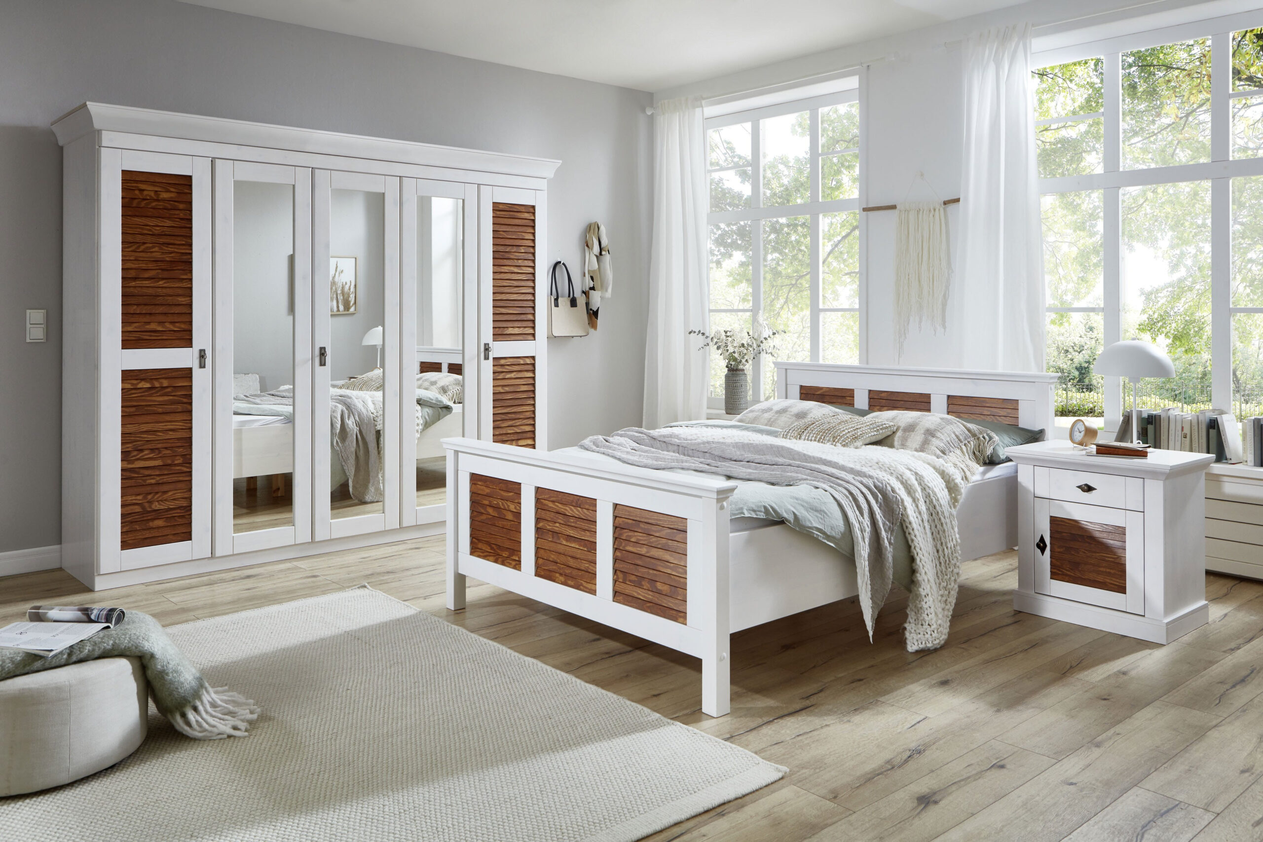 Jumek Capri Landhaus-Schlafzimmer | Möbel Letz - Ihr Online-Shop for Schlafzimmer Landhaus Deko