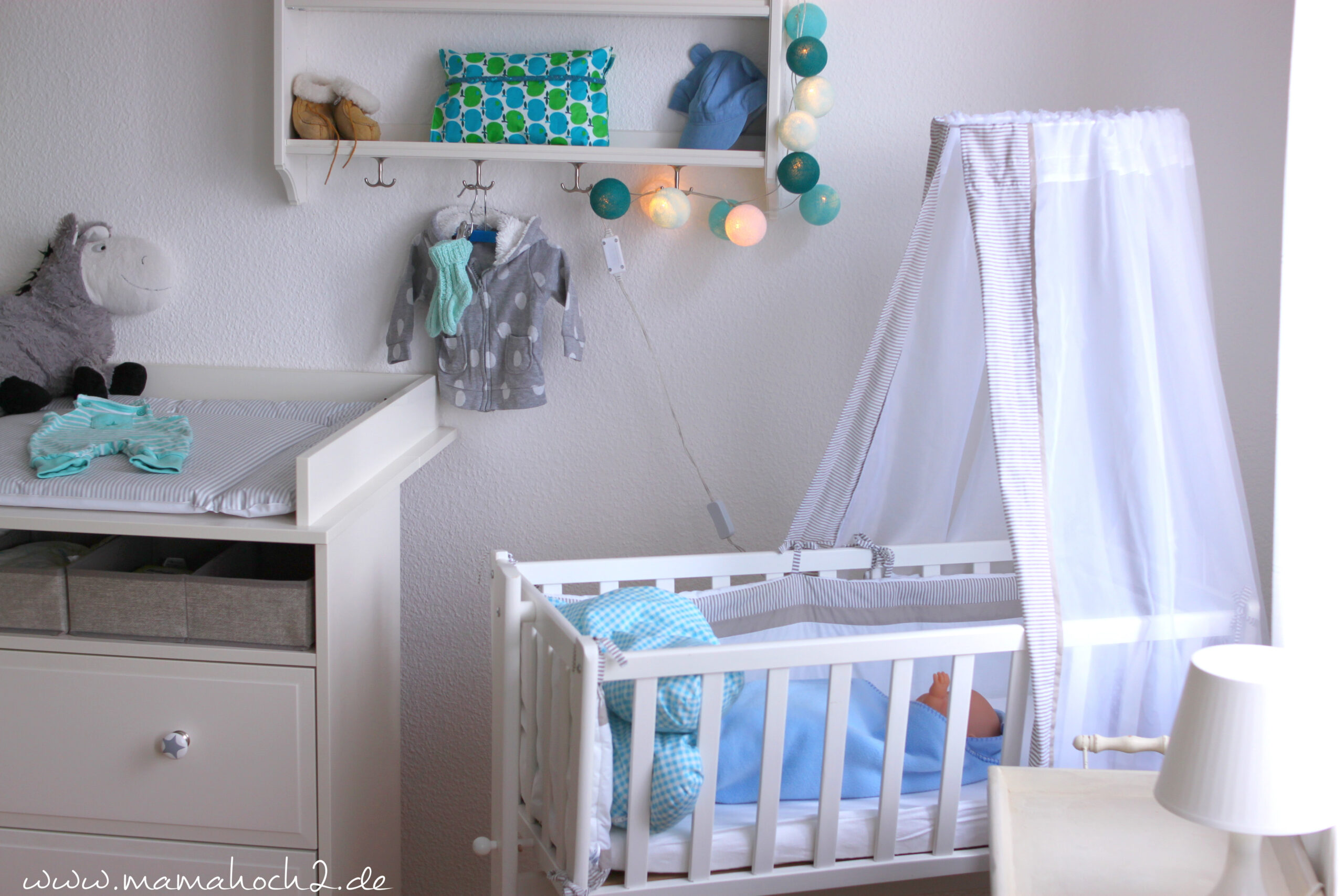 Klein Aber Fein- Die Babyecke Im Schlafzimmer ⋆ Mamahoch2 within Babyzimmer Und Schlafzimmer In Einem