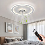 Led Deckenventilator Mit Beleuchtung Fernbedienung Leise in Deckenventilator Mit Licht Und Fernbedienung Leise Für Schlafzimmer