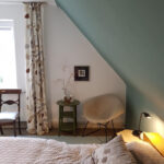 Neue Farbe An Der Wand.. #Schlafzimmer #Wandfarbe #D pertaining to Schlafzimmer Dachschräge Farbe