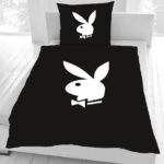 Playboy Bettwäsche Bunny Classic Schwarz Reißverschluss Baumwolle With Playboy Schlafzimmer