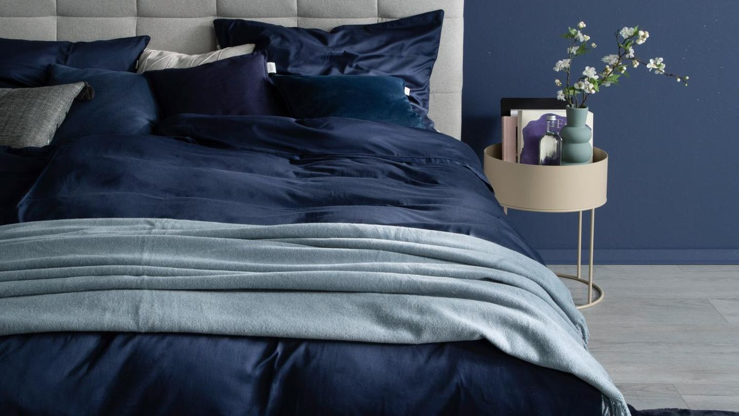 Schlafzimmer In Blau Einrichten: Ideen &amp; Inspiration - [Schöner with regard to Farbe Schlafzimmer Blau