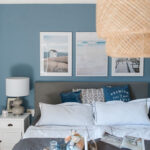 Unser Neues Schlafzimmer Und Eine Lösung Für Die Blaue Wand for Schlafzimmer Blaue Wand
