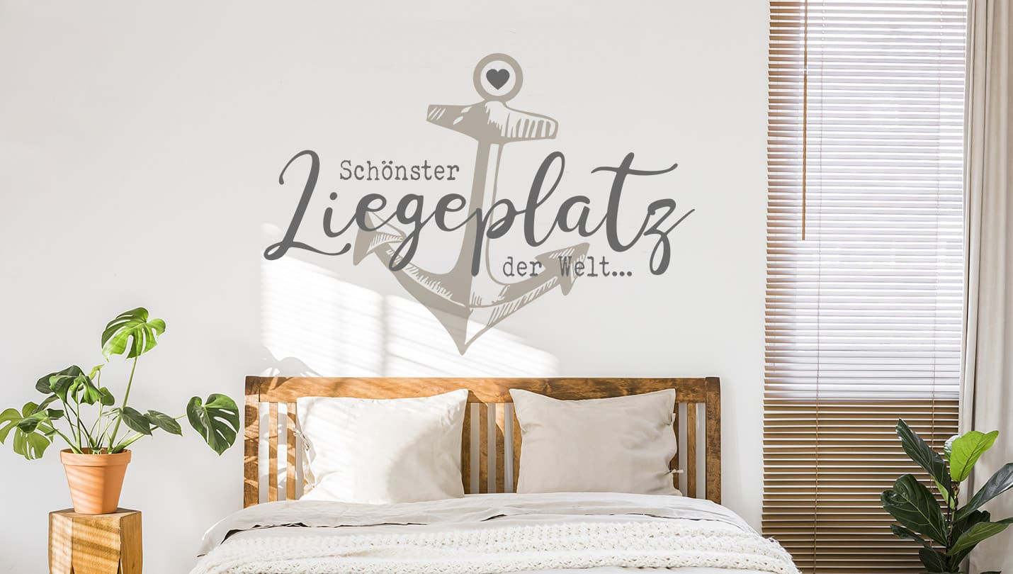 Wandtattoo Schlafzimmer | Traumhafte Ideen | Wandtattoos.de pertaining to Wandtattoo Für Schlafzimmer