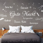 Wandtattoo Wandsticker Schlafzimmer Gute Nacht Verschiedene With Wandtattoo Schlafzimmer Ebay