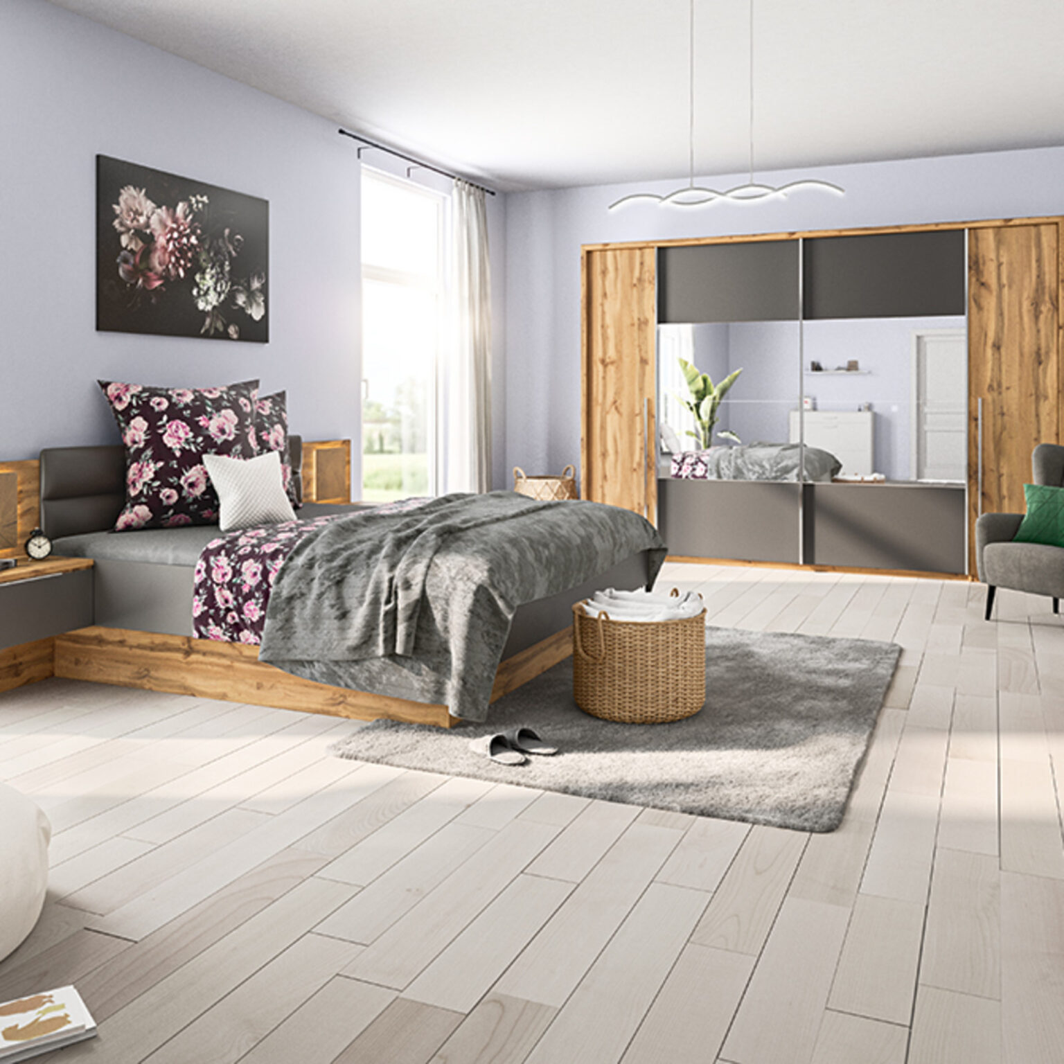 Wohnserie Forest | Möbel Boss with regard to Boss Schlafzimmer